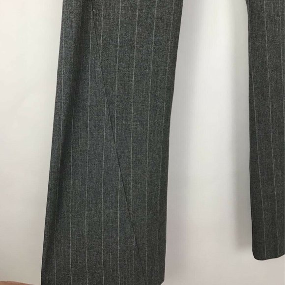 Volcom Dress Career Pants Gray Pinstripe Stretch 3 - Picture 2 of 9